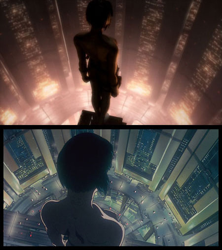 Ghost in the shell Anime Comparison